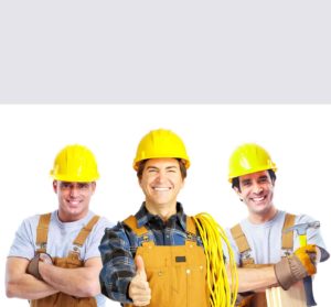 three workers